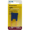 Eaton Bussmann Automotive Fuse, FLM Series, 100A, 32V DC, Non-Indicating BP/FLM-100-RP